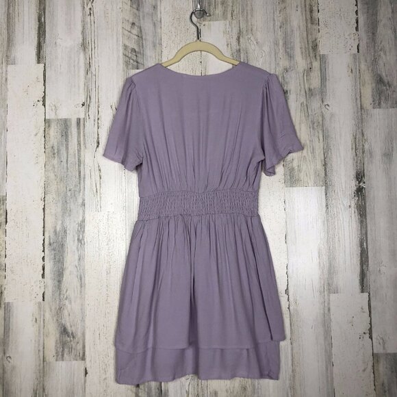 💜 The Impeccable Pig Lavender Mini Dress Size M - Picture 5 of 5